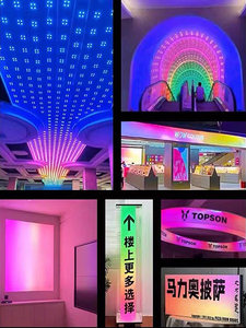 Hochwertige hoch effiziente RGBW-Programms teuerung 24-V-LED-Modul Stretch decke DMX Colour ful For China Factory