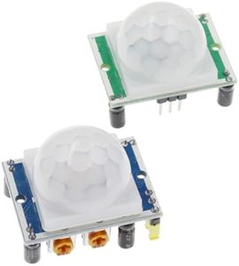 Aismartlink, módulo PIR piroeléctrico de ajuste azul y verde, módulo Detector de Sensor de movimiento para interruptor de inducción