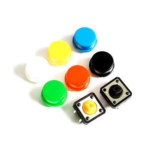 Tasto tattile 12x12x7.3mm pulsante momentaneo SMD PCB tappo interruttore - Product Image 1