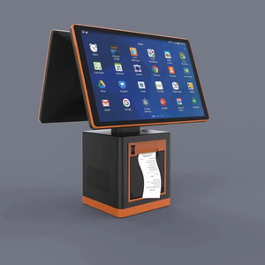 H02 Windows/linux/android кассовый аппарат POS, система Pos 15,6 дюймов кассовый аппарат, Встроенный принтер-ODM - Product Image 2