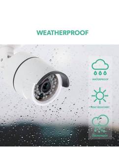 Waterproof Bullet AHD DVR 8 CCTV Kit Wired Phone Remote <strong>Control</strong> 1TB Digital Video Recorder 8ch Smart Home <strong>Security</strong> Camera <strong>System</strong> - Product Image 2