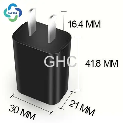 GHC kaynak fabrika 5V2A şarj 3C belgelendirme 1aCQC ev aletleri şarj kafa cep telefonu şarj güç adaptörü