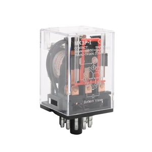 MK3P <span class=keywords><strong>MK</strong></span>-<span class=keywords><strong>3P</strong></span> Cắm Trong Rơle 11PIN <span class=keywords><strong>3P</strong></span> Phù Hợp Với Cuộn Dây AC 220V Có Đế Ổ Cắm - Product Image 3