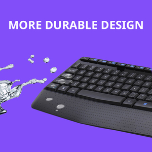 Venta caliente Original Logitech MK346P Multi-dispositivo ergonómico 2,4G Pc y Tablet Gaming Wireless Keyboard and Mouse Combo Set - Product Image 3