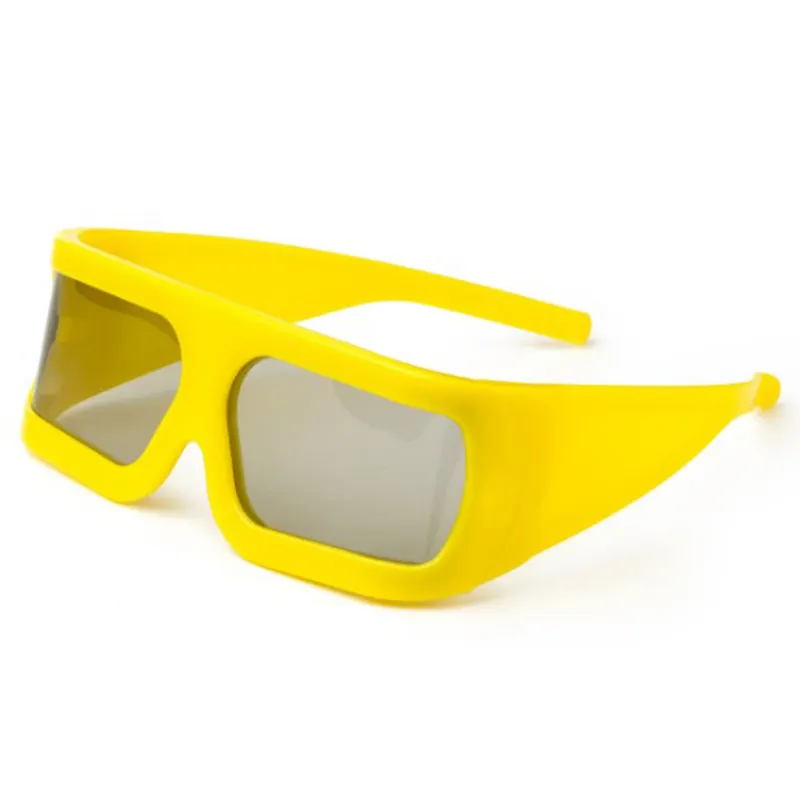 Gafas 3D polarizadas lineales 4D 5D 7D reutilizables clásicas