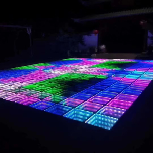 3D Infinity etkisi ile 60cm LED manyetik dans kat IP65 sürükleyici dinamik alan büyüleyici görsel deneyim - Product Image 2
