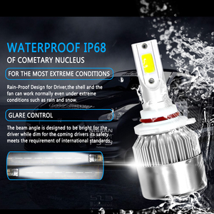 C6 LED faro Auto H4 H7 luces de coche con función Canbus LED Chip fuente de luz - Product Image 5