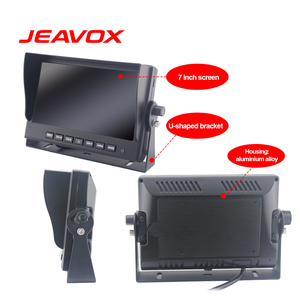 7 Inch Car Truck Quad Split Screen <strong>Monitor</strong> 4ch Ahd <strong>Input</strong> Car Security Rear View <strong>Monitor</strong> Built-in Dvr Car Recording LCD <strong>Monitor</strong> - Product Image 2