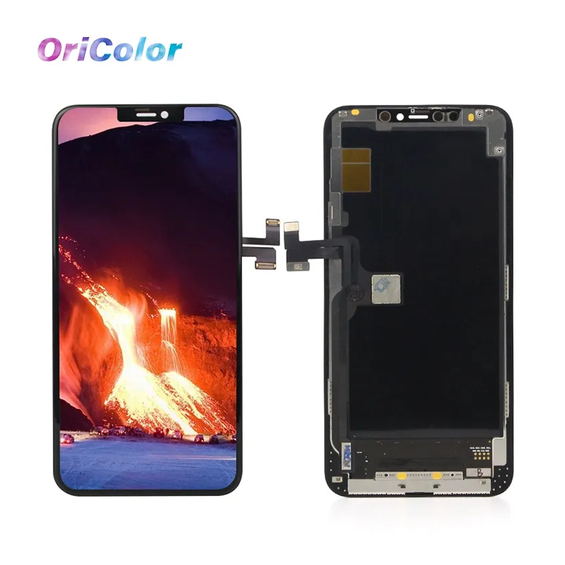 Ori recém chegada cor lcd & touch digitalizador, montagem para iphone x/xs/xs max/xr fábrica, atacado