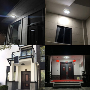 太阳能电池板供电吸顶灯太阳能室内吸顶灯带遥控防水太阳能灯 - Product Image 6