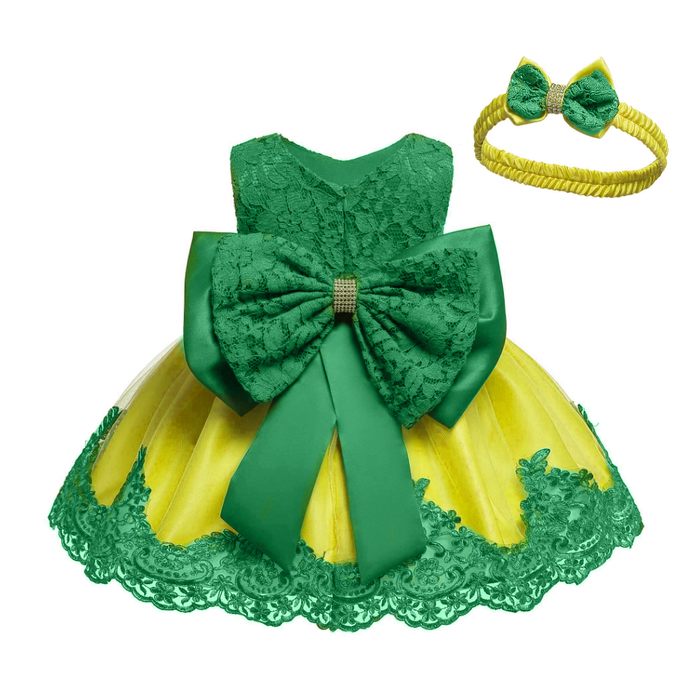 jaune mélange vert