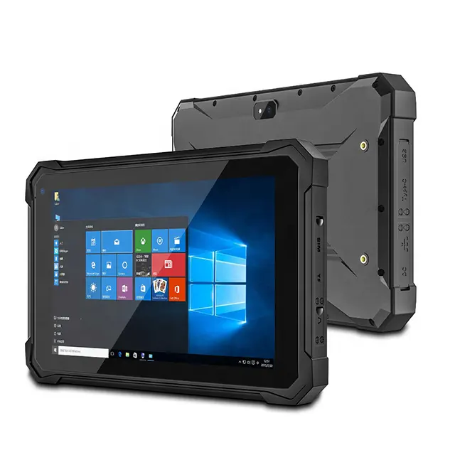 8 Zoll Intel N4120 8G 128GB Robustes Tablet 1920x1200IPS IP68 NFC GPS Beidou G-Sensor RFID UHF-Fenster Robustes Tablet
