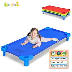 Montessori mẫu giáo mầm non ngủ trưa GiườNg Lưu trữ cũi trẻ em đặc biệt xếp chồng bé đặc biệt giường đơn chăm sóc ban ngày lớp học cũi - Product Image 2