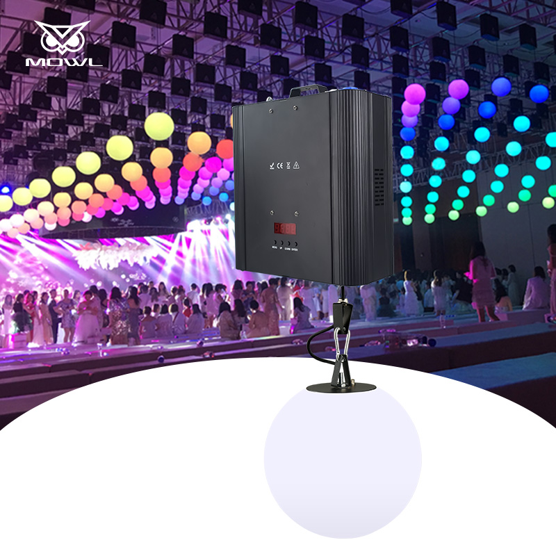 Sfera Sollevabile con Luce LED Cinetica