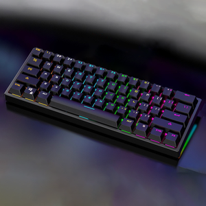 Teclado para juegos Premium barato 61 teclas RGB Mini teclado mecánico para juegos - Product Image 1