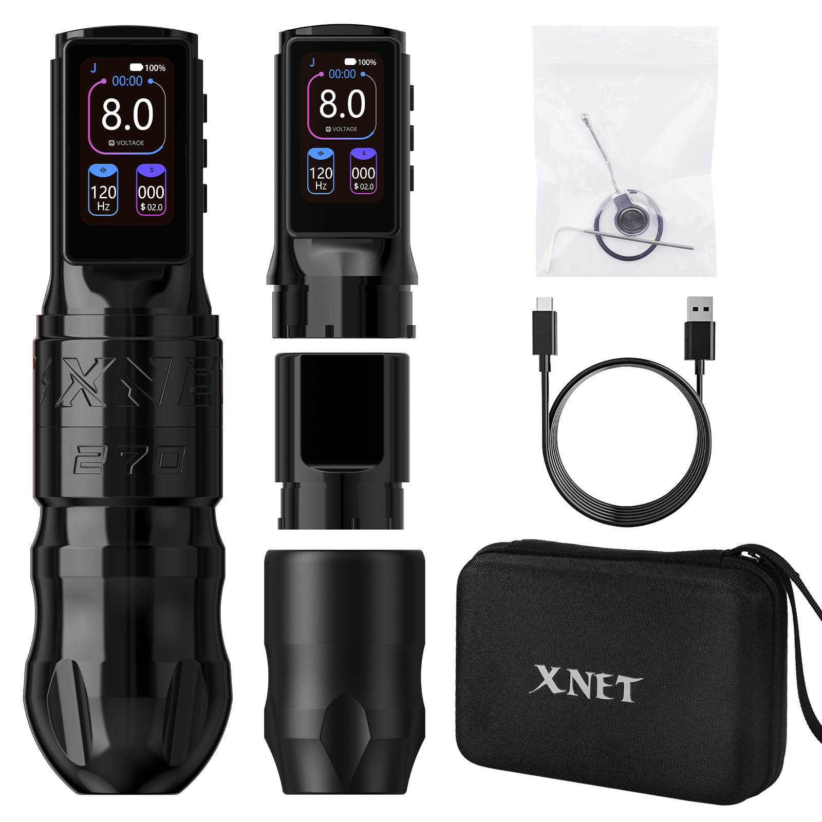 Black dual battery