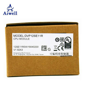 Controlador de DVP-SE VFD Delta 12 SE Harga PLC, controlador de lógica programable, relé DVP12SE11R Precios, DVP-12SE - Product Image 3