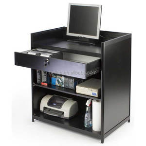定制杂货店收银台设计木质零售店小型收银台 - Product Image 1