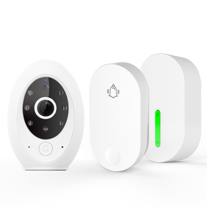 Intercomunicador bidireccional inalámbrico para el hogar, timbre de puerta con sistema de cámara IP, impermeable, autoalimentado