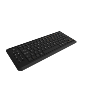 KB8500 Slim PC Teclado con cable Silent Media Teclado de computadora con cable con árabe - Product Image 5
