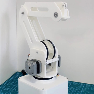 Роботизированная рука с 3D-печатью с открытым исходным кодом и шаговыми двигателями для программируемых систем управления