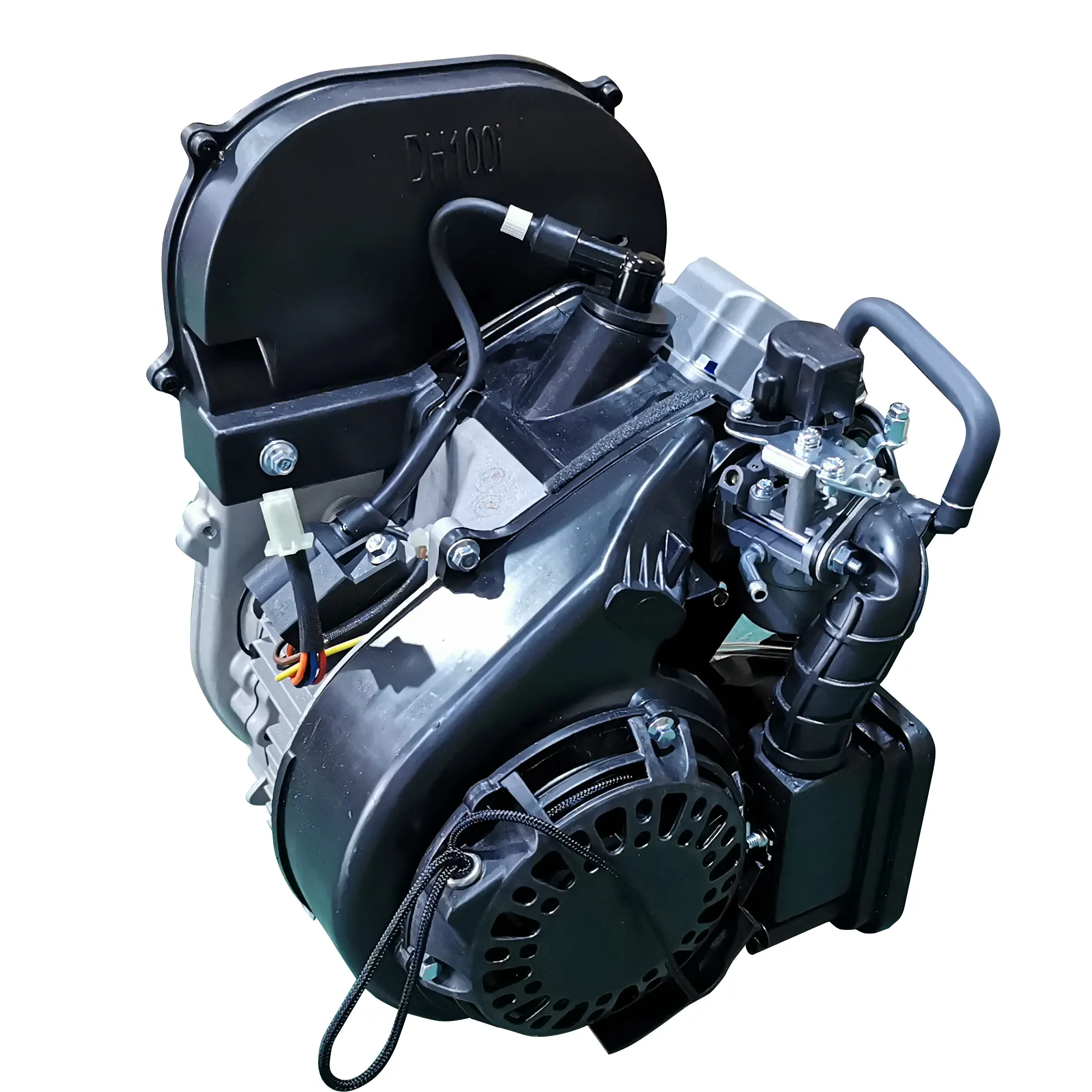 Generador de CC de 48V, 60V, 72V, para motocicleta híbrida eléctrica, triciclo, rango extendido