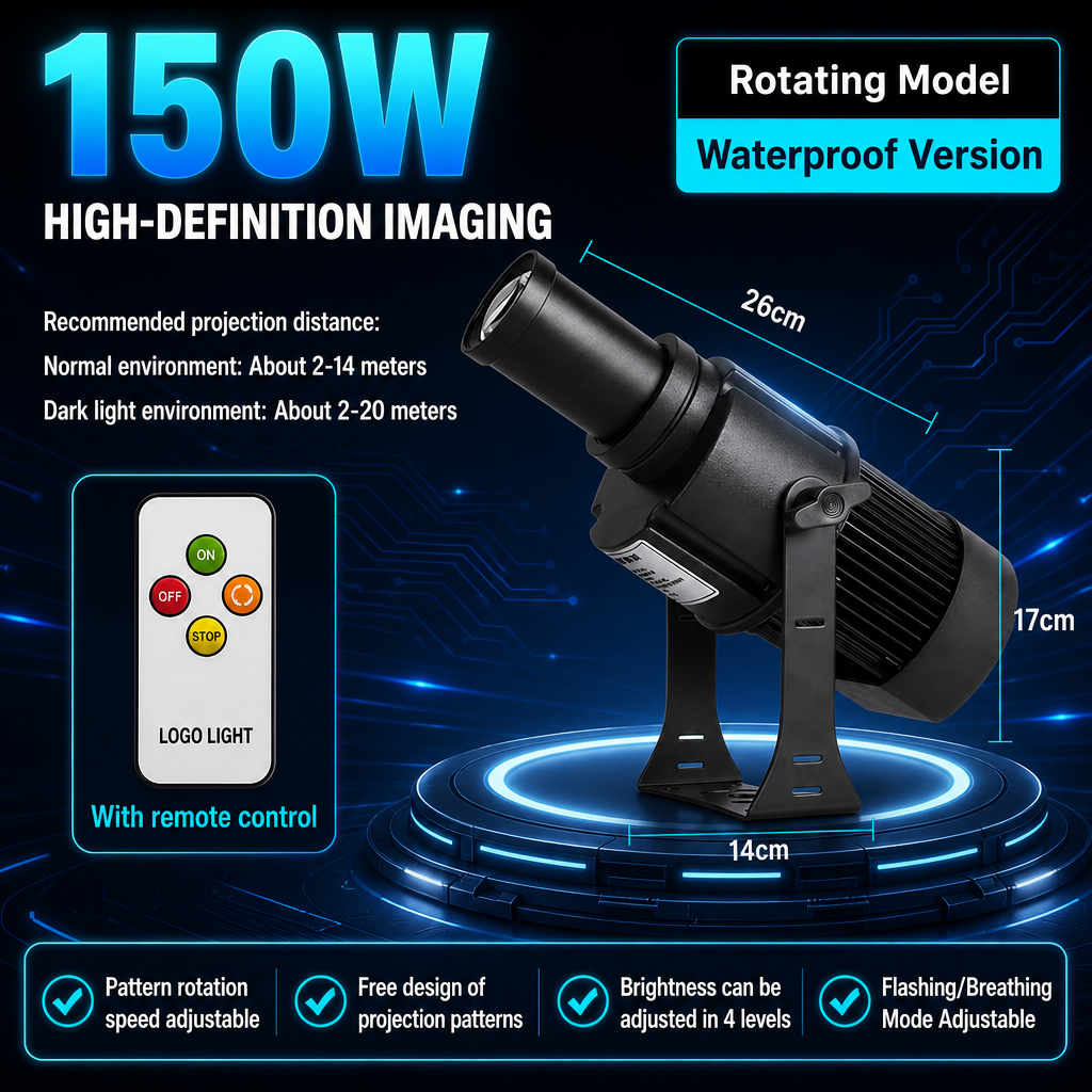 150 With remote control
