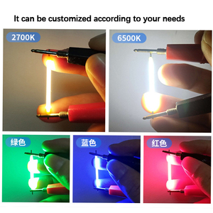 高輝度3V LEDフィラメント電球38mmセラミックレトロタングステンカスタマイズ可能な光源用ハードダイオード - Product Image 5