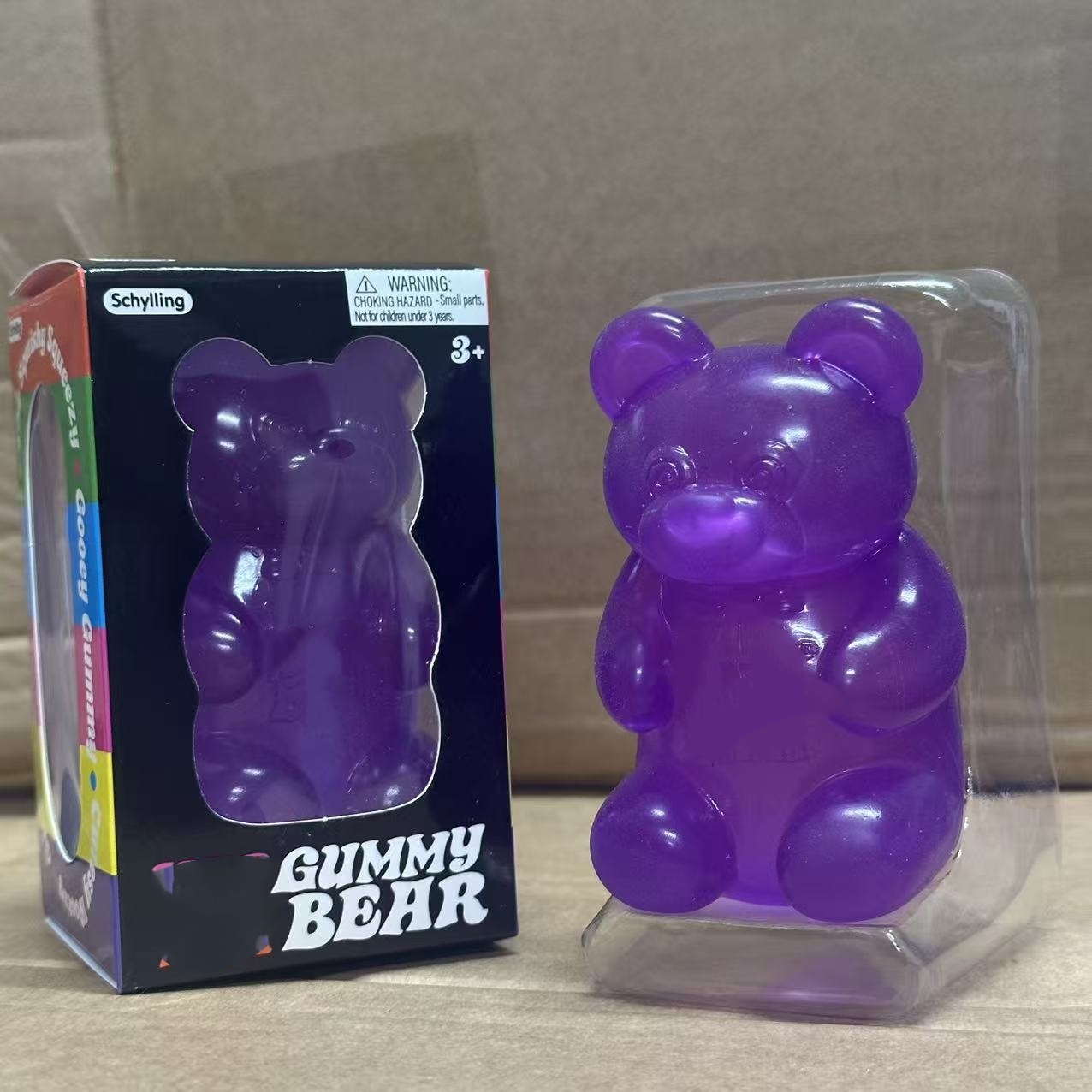 bear squishy purple