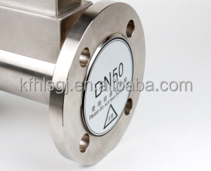 Medidor de flujo de turbina de Gas Natural, DN80, SS304, 3 pulgadas, en línea, brida, pulso Digital, 4-20Ma de salida, nuevo diseño - Product Image 4