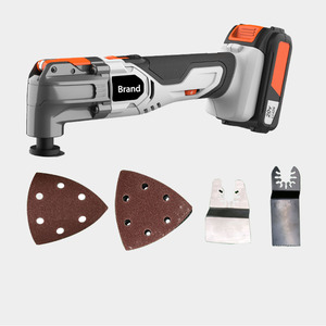 Kit de herramientas múltiples oscilantes, ángulo de 6 velocidades variables, eléctrico, 3 grados, herramienta múltiple con cambio de accesorio de bloqueo rápido - Product Image 1