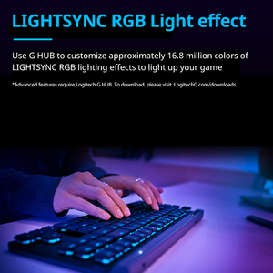 Logitech G515 TKL con cable inalámbrico Bluetooth Tri-mode Teclado mecánico para juegos GHUB Programación Pastilla completa Personalización RGB - Product Image 3