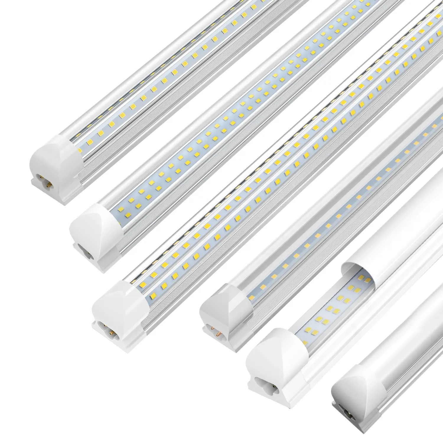 JESLED Integrated LED Tube Light 12W/14W/18W/24W/28W/36W/45/72W/90W 0.3m-0.6m-0.9m-1.2m-1.5m-2.4m T8 Led Tube 8 Foot LED Lights