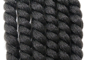 Mới Lạ Bán Buôn Afro Pre Passion Twist Mùa Xuân Mambo Xoắn Tổng Hợp Mở Rộng Crochet Tóc Mảnh Bím Tóc Cho Phụ Nữ Màu Đen - Product Image 5