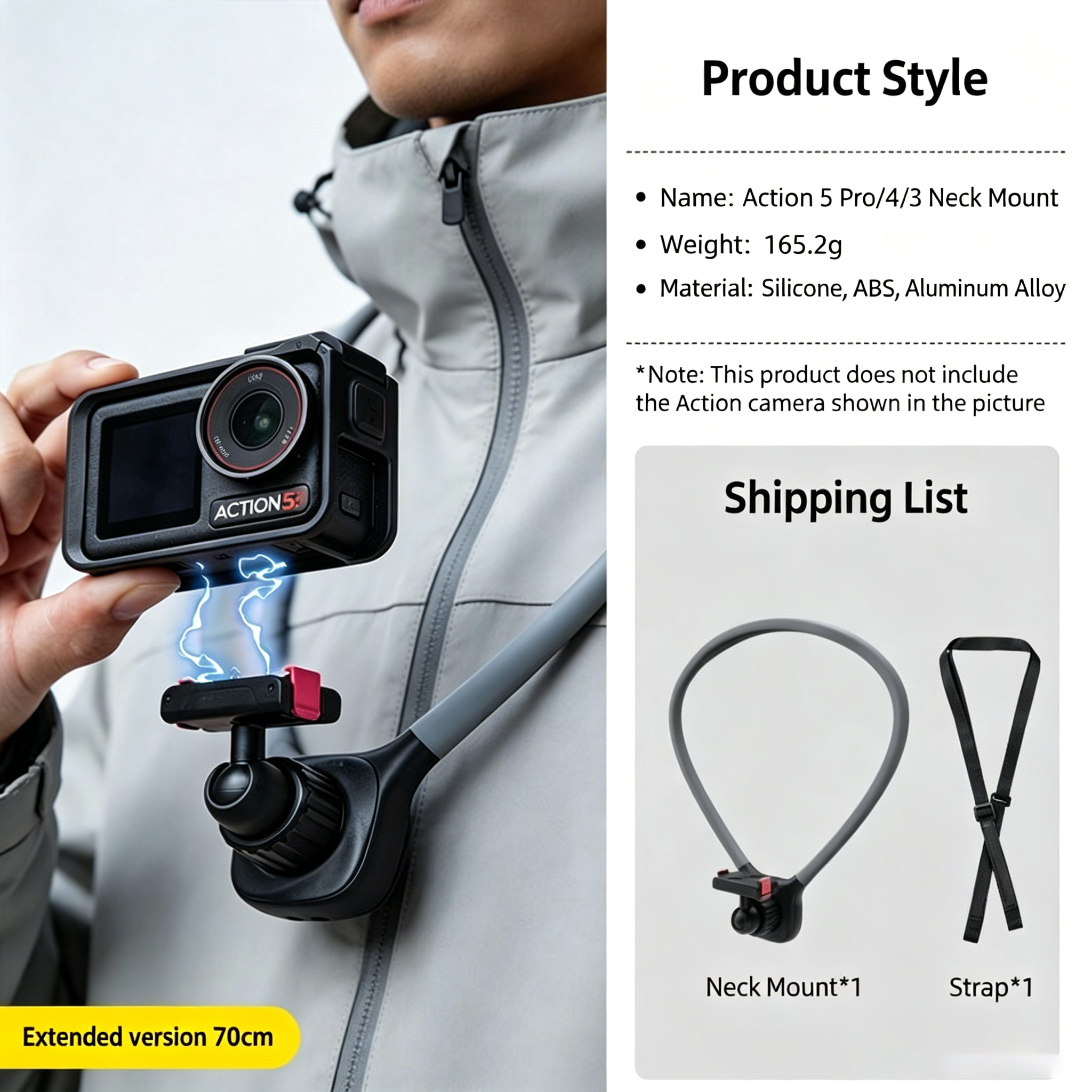 For DJI Action 5Pro/4/3