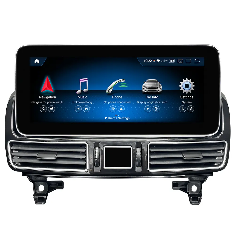 GPS-навигация для Mercedes Benz GL/мл W166 X166 W164 X164 ML350 ML550Android Авто Bluetooth стерео радио Головные устройства WIFI CarPlay