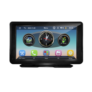 CarPlay Car multimedia player sem fio com tela de 7 POLEGADAS Navegação GPS Universal Rádio Car CarPlay Espelho Airplay Carplay
