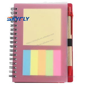 Multifuncional publicidad creativa combinación portátil nota adhesiva cuaderno Bloc de notas logotipo personalizado - Product Image 1