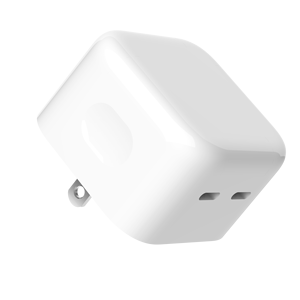Cheapest Us Eu Uk Plug Pd 35w Fast Charging Usb Type C Dual Port Wall Power Adapter for Iphone <strong>Apple</strong> - Product Image 2