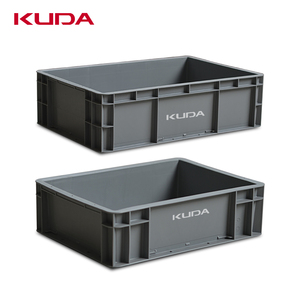 Kudaプラスチックネスティングクレートターンオーバーロジスティックボックススタッカブル果物野菜容器600X400X230mm - Product Image 4