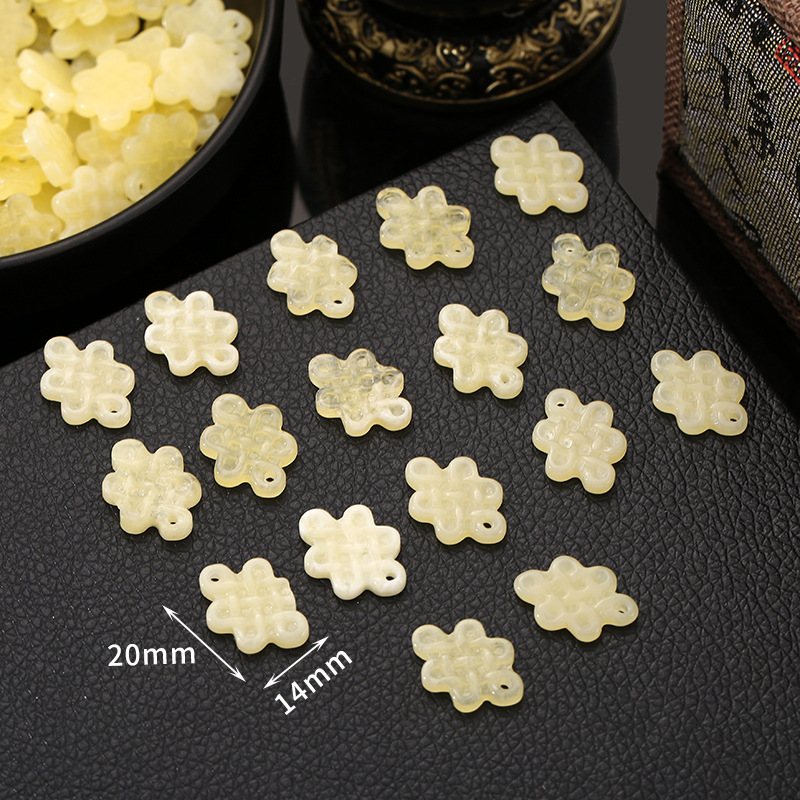 7 Chinese knot design 14*20mm