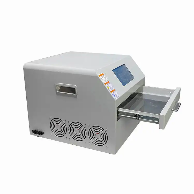 LED curing oven uv degumming machine with PLC control Nitrogen recharge Oxygen-free environment