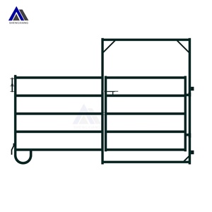 Mỹ 6ft 10ft 12ft mạ kẽm gia súc sân ngựa hàng rào corral Bảng điều chỉnh với giá nhà máy - Product Image 5