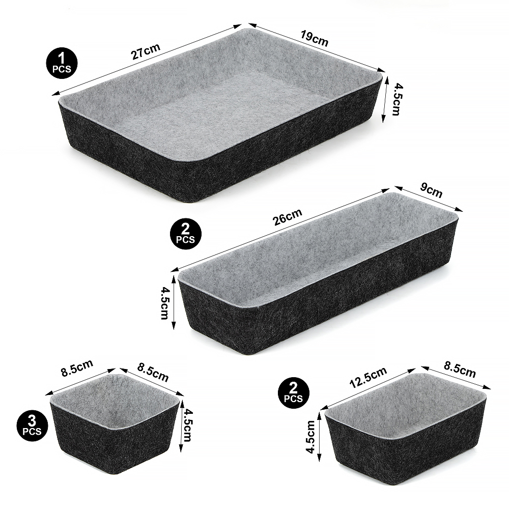 ถุงเก็บผ้าสักหลาด
