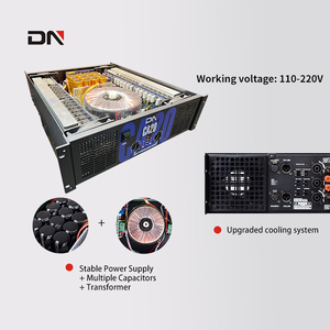Clase H CA20 2700W Amplificador de potencia de audio profesional 3u Amplificador de potencia - Product Image 4