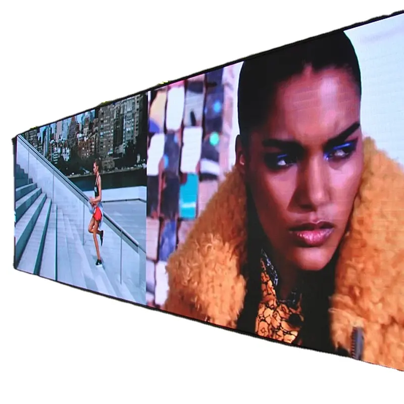 REISS HD P1.86 P2.5 Frente Interior Manutenção Led Display Screen 640x480mm Led Display Panel Publicidade Led Video Wall