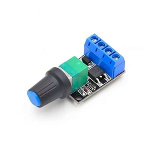 PWM DC Motor hız kontrolörü 5V-16V12V hız kontrolü anahtarı fonksiyonu ile 10A LED karartma hız modülü - Product Image 4