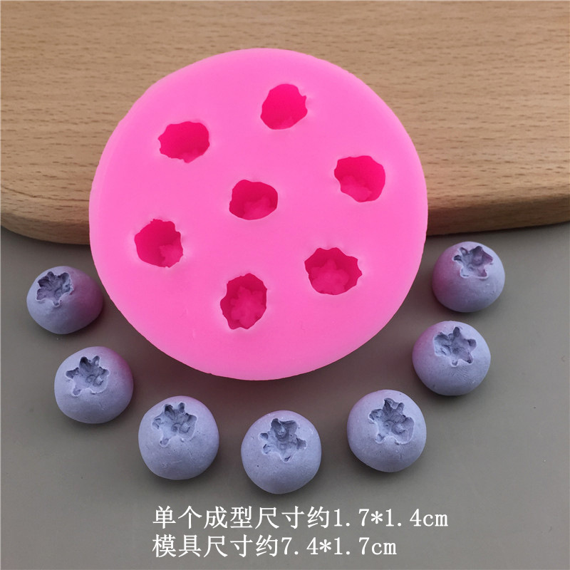 XL size 7-hole blueberry mold