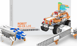 Scratch <strong>programming</strong> maker teaches child educational toy small particle building blocks <strong>programming</strong> control remote robot toys kit