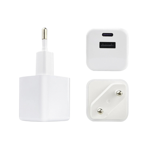 GAN PD 30W PPS QC 18W USB A + USB C 5V 3A Type C ชาร์จเร็วสำหรับ Apple Adapter อุปกรณ์เสริมสำหรับ telefono - Product Image 2